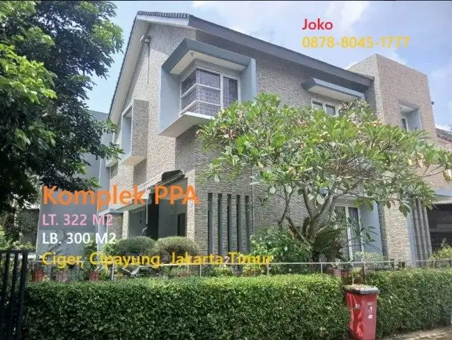 Rumah Mewah dlm Komplek Jl. PPA, Bambu Apus, Cipayung, Jakarta Timur