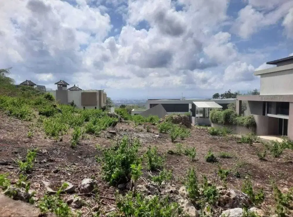 Dijual tanah view laut dan sunset di jimbaran bali