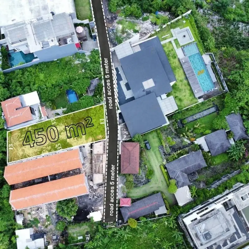 Tanah Ocean View Jimbaran Badung Bali