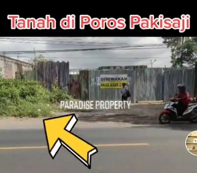 Tanah di Poros Pakisaji Malang