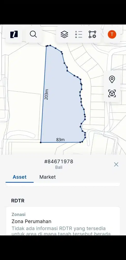 Tanah View Laut Balangan Jimbaran