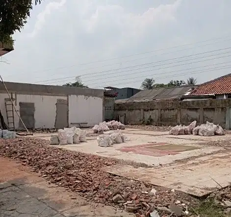 Dijual Kavling Rumah 250m2 di Kramat Jati, Dekat Jln besar Kerja Bakti