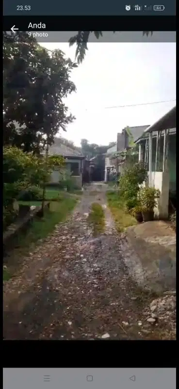 di jual (BU) tanah siap bangun di sawangan dekat RS permata depok