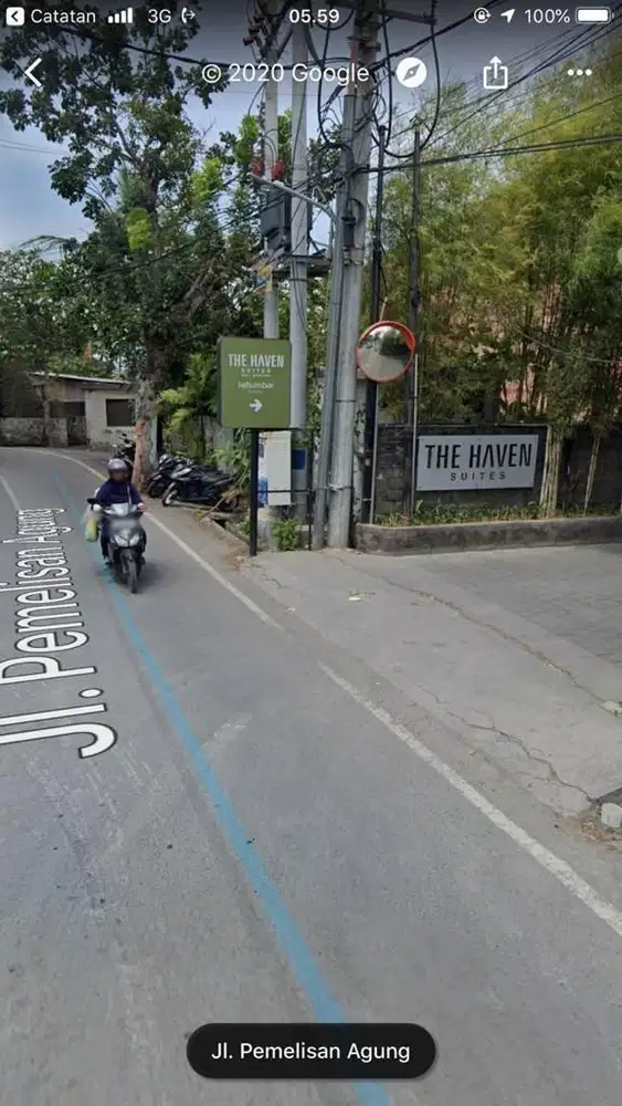 TANAH DI PANTAI BERAWA HANYA 400 METER DARI PANTAI,DIJUAL