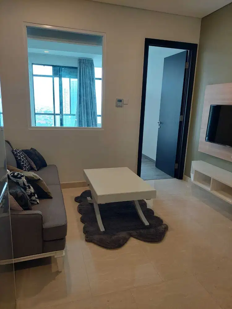 Murah Banget Sewa Apartemen Sudirman Suite 1br Full Furnish Siap Huni