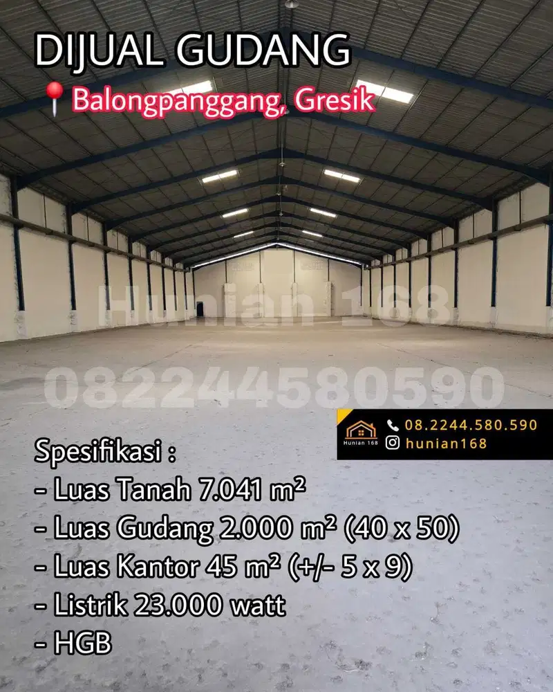 Gudang Tanah Balongpanggang Gresik Raya Cerme Ambeng Ambeng Driyorejo