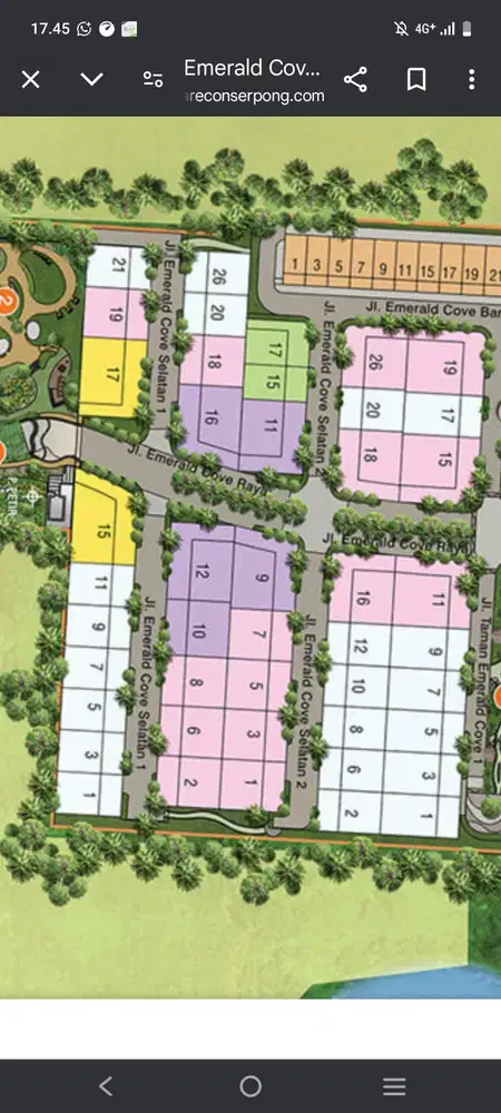 Termurah Dijual Tanah Kavling Emerald Cove Summarecon Serpong