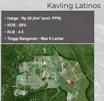 Kavling Komersil BSD luas mulai dari 800 m2 di Lokasi Strategis BSD