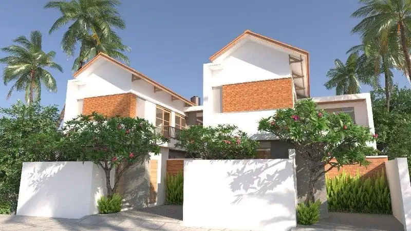 Villa kayu tulang canggu