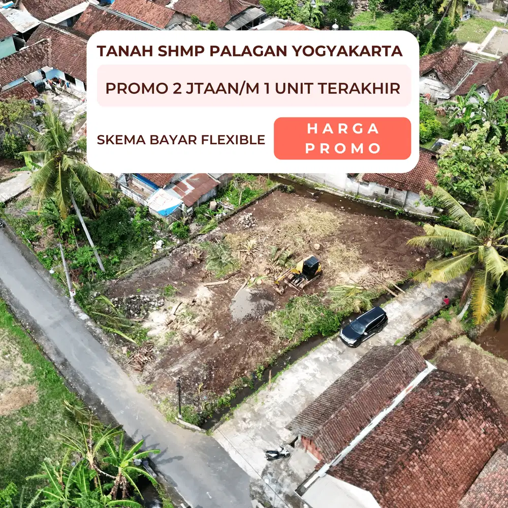 Langka! Tanah Palagan Pinggir Jalan Jogja