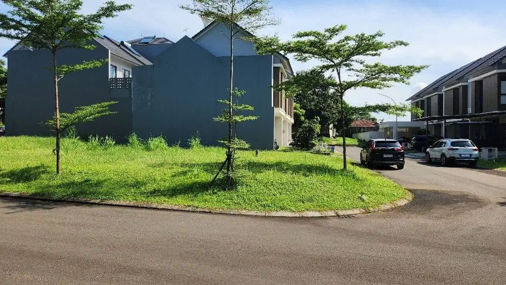 Kavling hoek dekat ke Club House di Sutra Victoria - Alam Sutra