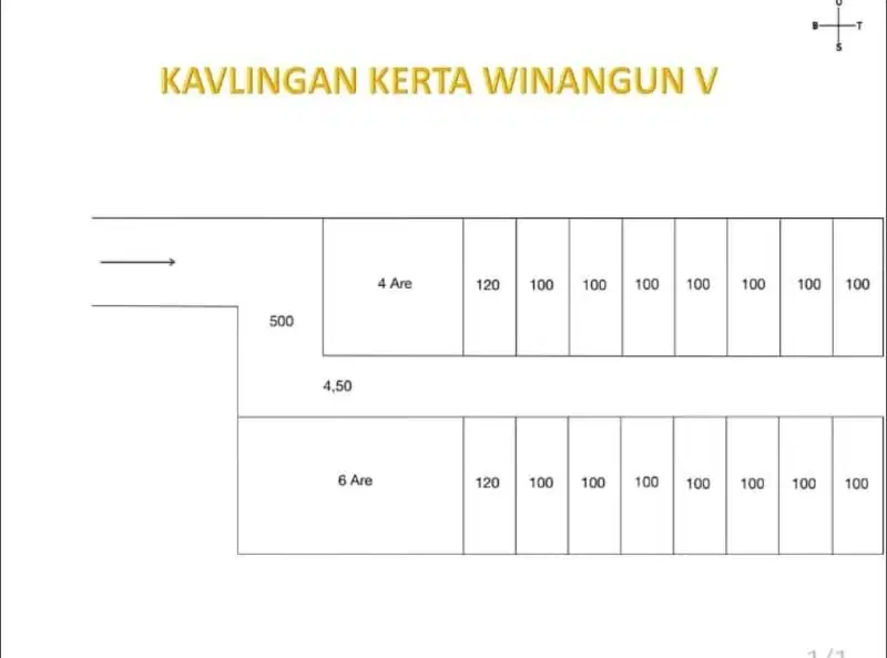 Tanah siap bangun di renon sidekarye