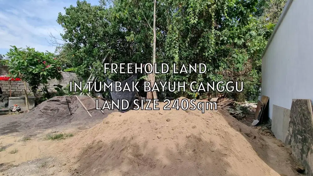 Tanah Lingkungan Villa Area Tumbakbayuh Canggu Badung Bali