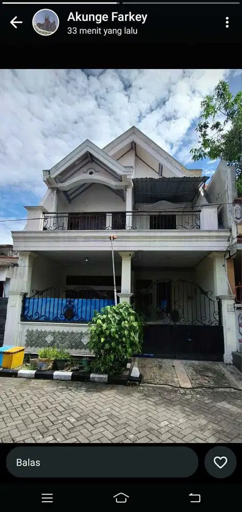 Jual rumah Kutisari indah Surabaya
