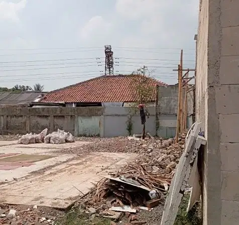 Dijual Kavling Rumah 250m2 di Kramat Jati, Dekat Jln besar Kerja Bakti