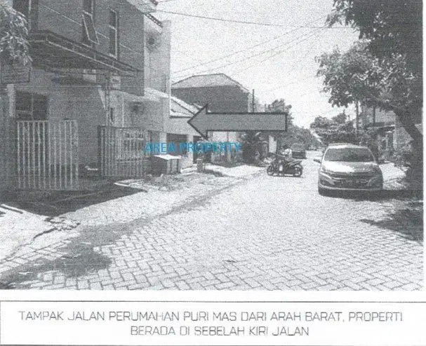 JUAL RUMAH 2 LANTAI MURAH , PERUMAHAN PURI MAS