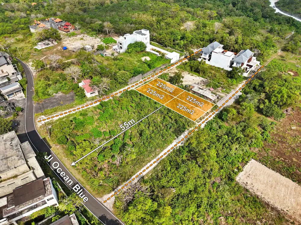 Tanah Kavling luasan kecil di Nusa Dua Kuta Selatan Badung Bali