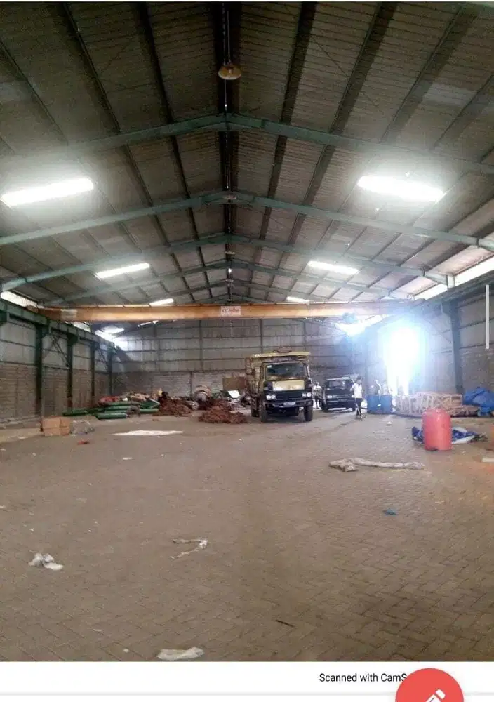 Dijual  gudang deket jalan tol dan pelabuhan