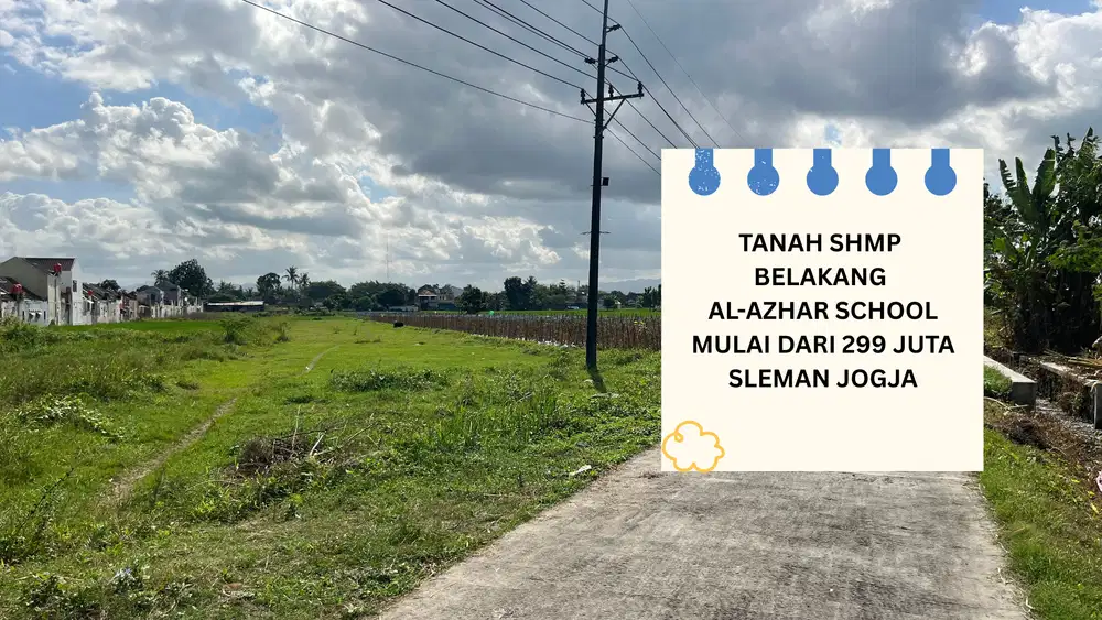 Cocok Bangun Hunian – Dekat Sekolah & Kota