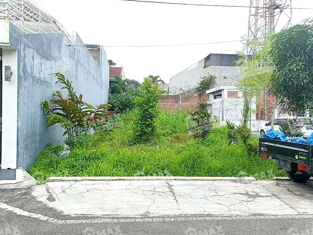 TANAH LUAS 271 m2 JALAN BUNGA PINANG MERAH,COCOK DIBANGUN RUMAH KOST