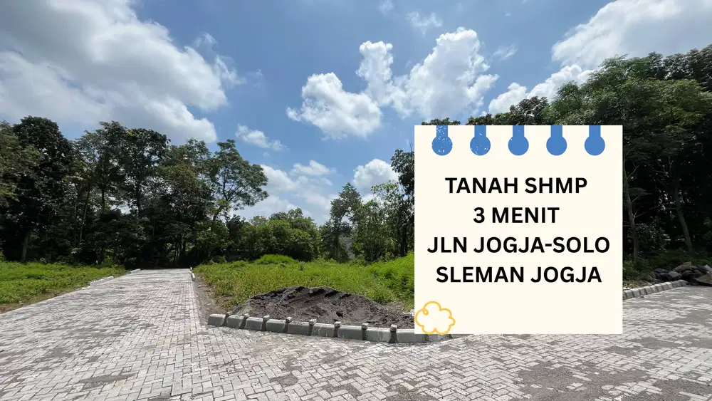 Tanah Sleman SHM – Zona Aman & Prospek Tinggi