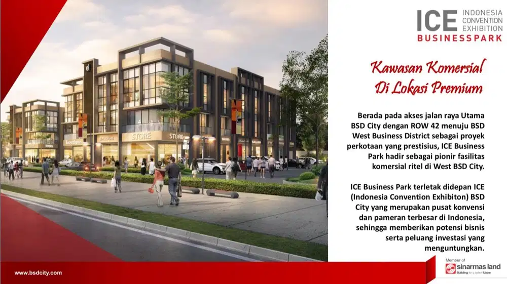 Di Jual RUKO ICE TAHAP 1 AT BSD CITY