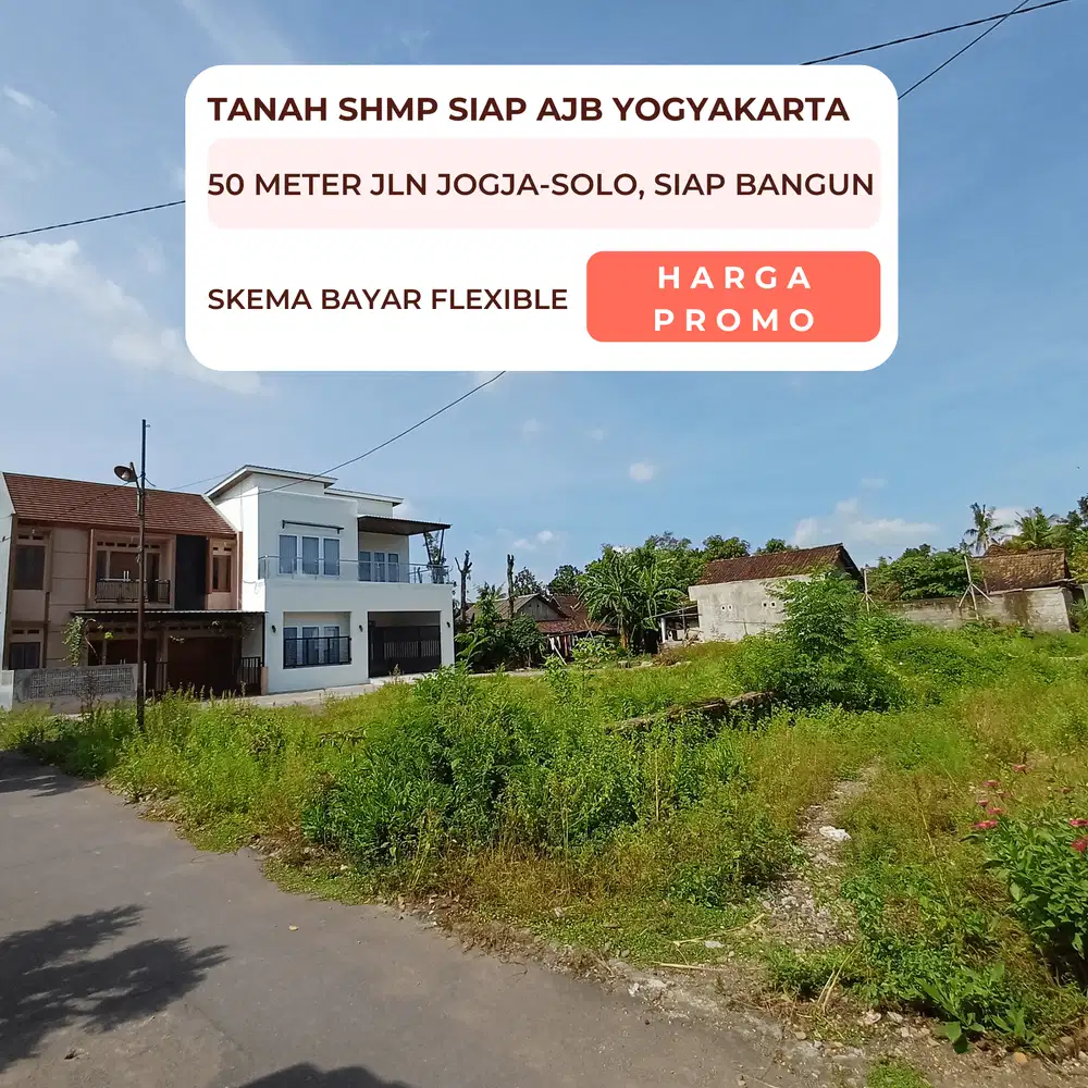 Tanah Siap Bangun di Jogja, Cocok Hunian atau Investasi