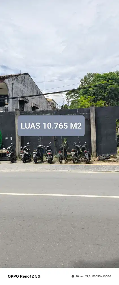DIJUAL TANAH 10.765 M2 DIPUSAT KOTA BALIKPAPAN