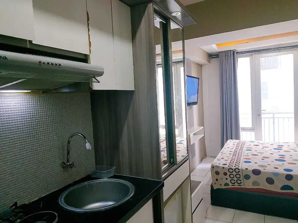 Cuman di sini ngekost murah 2 juta apartemen jarrdin studio room