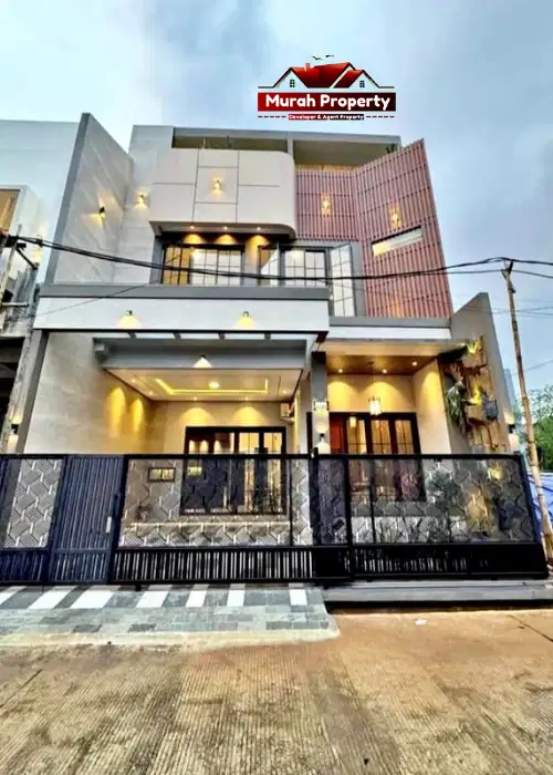 RUMAH BARU 3 LANTAI SEMI FURNISHED PONDOK CABE