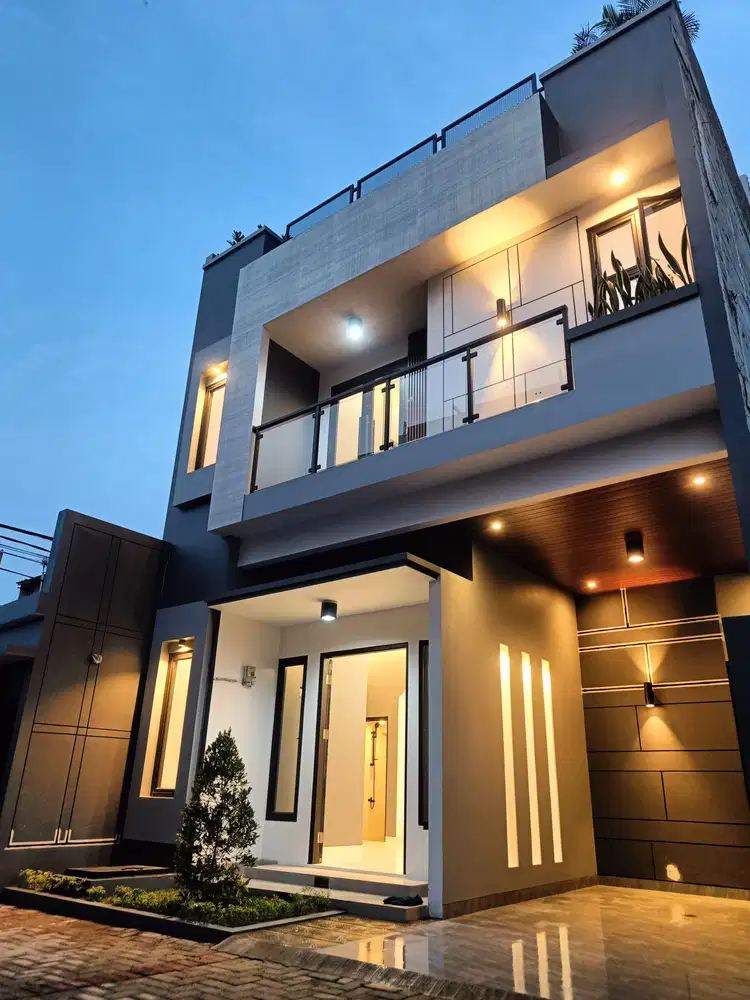 Rumah Mewah Dengan Rofftoop Di Pejaten Timur Jakarta Selatan