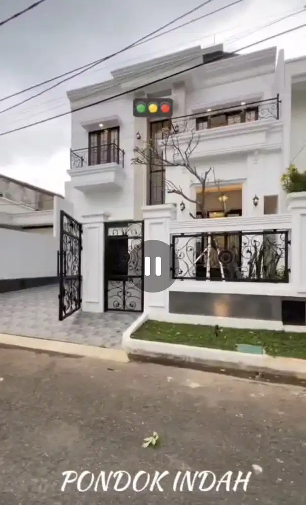 Dijual Brand New modern Classic pondok indah, LT 230m2 LB 320m2 SHM