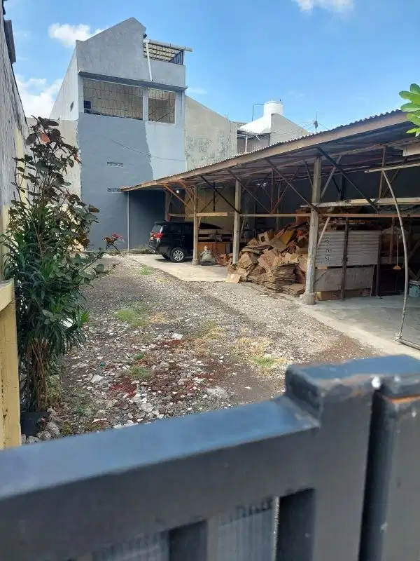 tanah kav sdh uruk siap bangun di lebak permai akses truk masuk