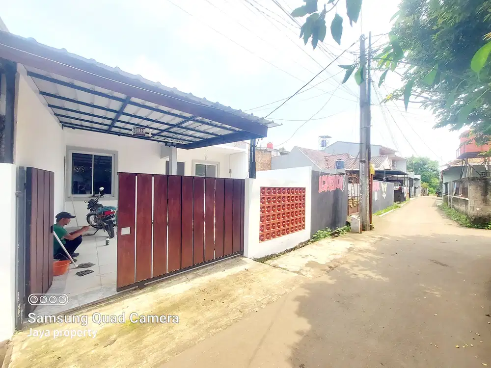 Rumah siap huni di jatisampurna bekasi LT.105m shm garasi mobil