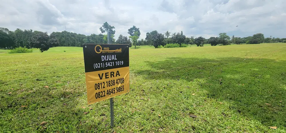 JUAL MURAH !  Kavling Danau dan Golf Suvarna Sutera 677m2