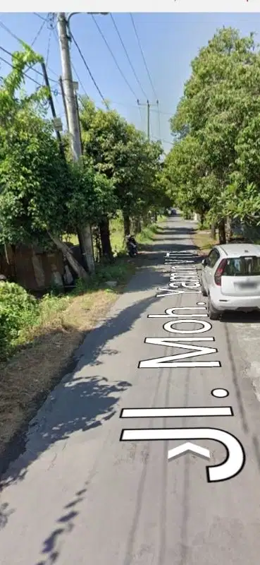 Di jual tanah  jalan Mohamad  Yamin, DPS, Bali