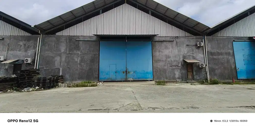 DISEWAKAN GUDANG 480 M2 DIKAWASAN INDUSTRI KARIANGAU BALIKPAPAN