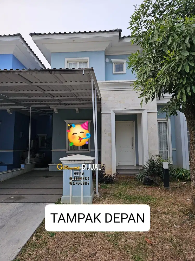 Jual Cepat ! Rumah Suvarna Sutera 2 lantai 8x20