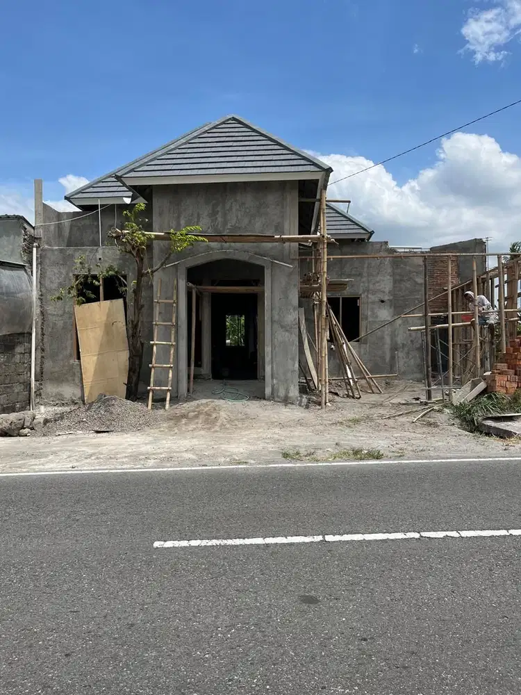 dijual rumah di sleman dekat pasar jangkang tanah luas harga murah