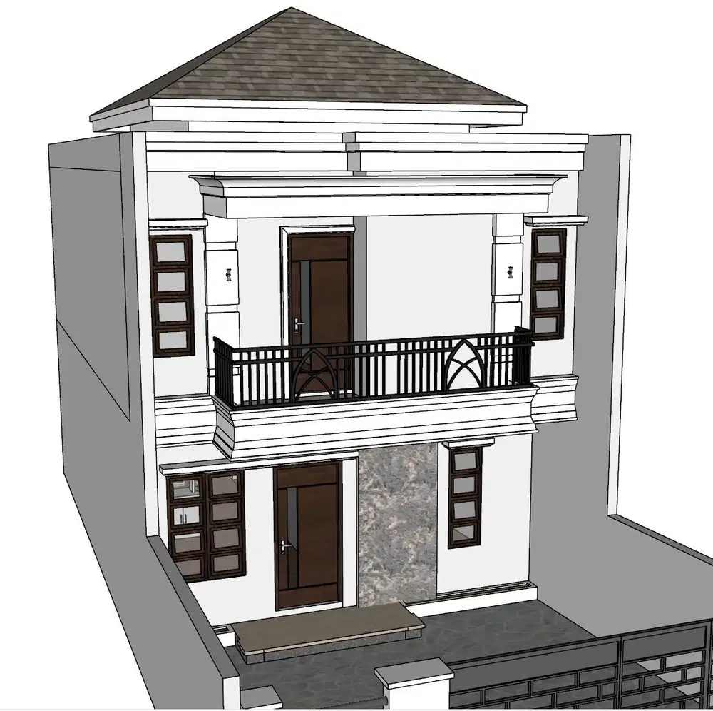 RUMAH BARU PROGRES 80% DI DALAM PERUMAHAN CIJANTUNG