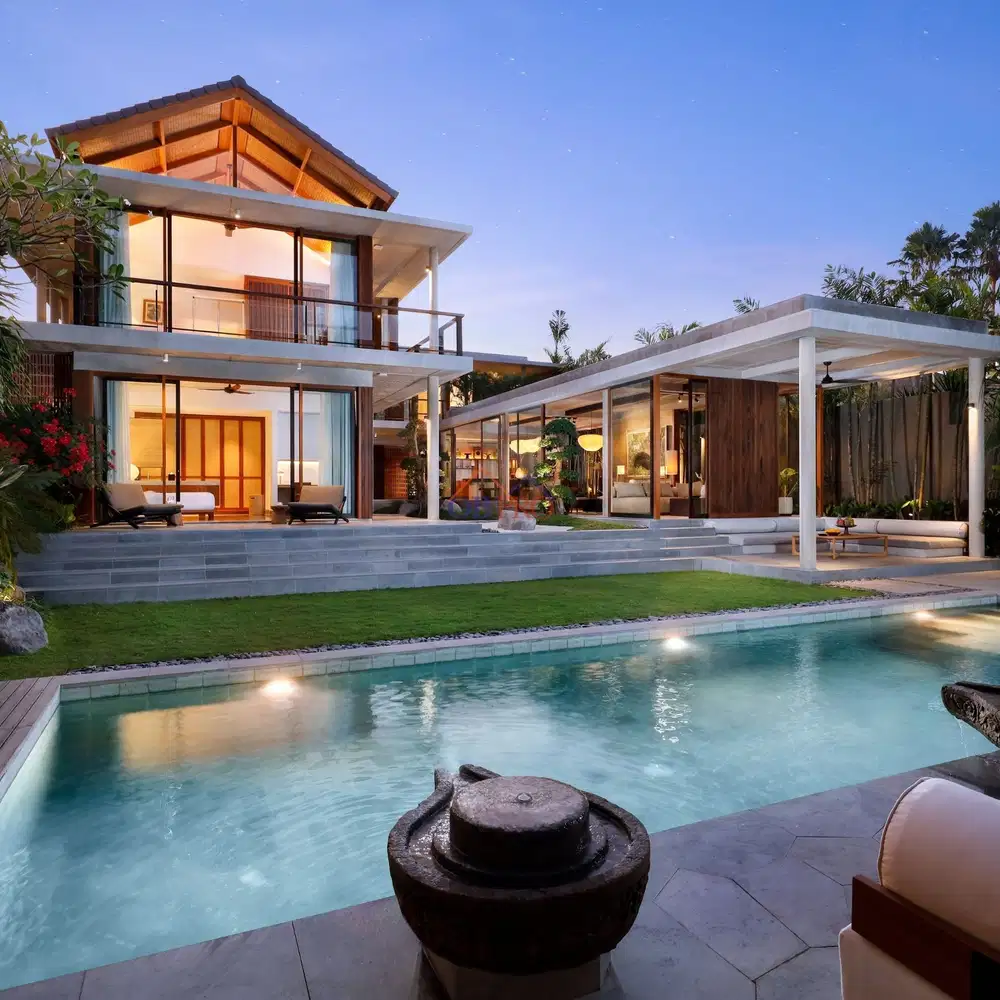 Luxury River View Villa Pererenan