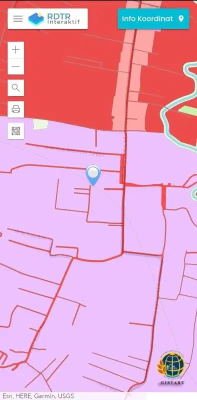 tanah dekat pantai Berawa