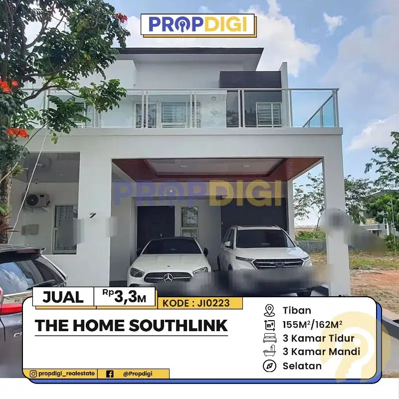 dijual rumah elit The Home Southlink