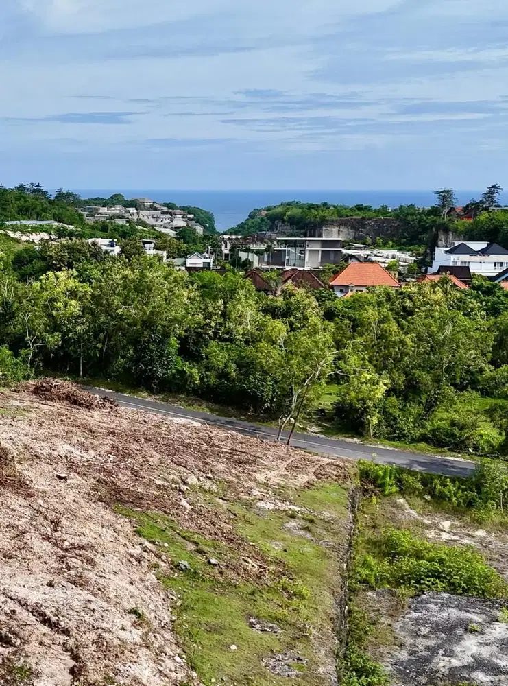 Tanah Full Ocean View Pantai Melasti Pecatu Badung Bali