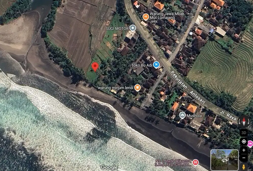 FOR SALE – FREEHOLD LAND | BEACHFRONT LALANGLINGGAH, TABANAN – BALI