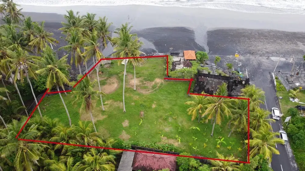 Dijual tanah komersil los pantai pasut tabanan