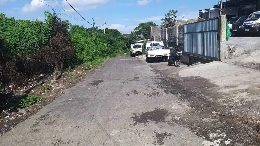 Di jual tanah jalan Gunung  Catur, Denpasar, Bali