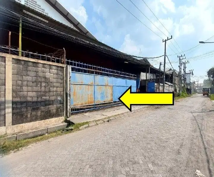 JUAL HITUNG TANAH, PERGUDANGAN MARGOMULYO INDAH, SURABAYA