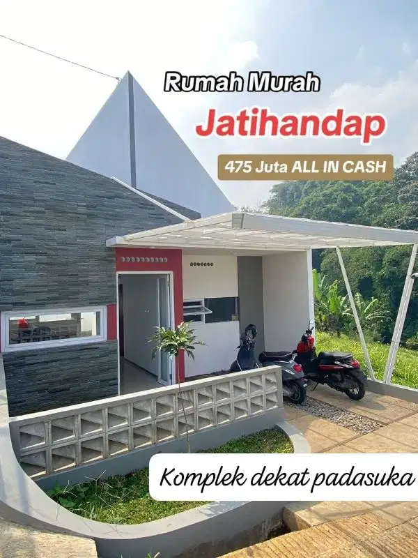 RUMAH MURAH JATIHANDAP BANDUNG UTARA