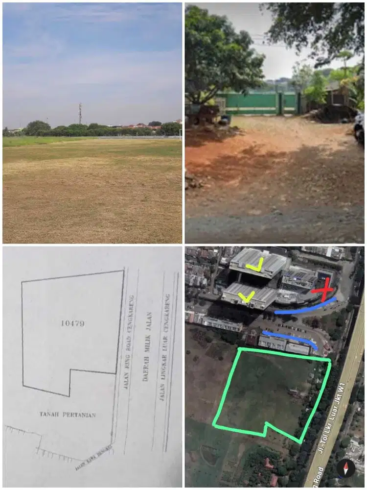 Dijual KAVLING TANAH di OUTER RING ROAD KAMAL, CENGKARENG JAKBAR